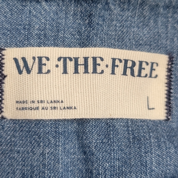 We The Free Lnan Crop Harem Jeans Size L - Picture 5 of 11